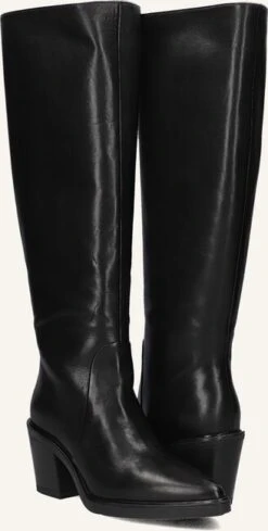 Schwarze Via Vai Hohe Stiefel Kailee Fox -Omoda Geschaft 253172 5