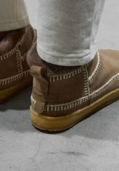 Taupe Laidbacklondon Winterstiefel Nyuki Low Crochet -Omoda Geschaft 294996 8