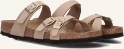 Beige Birkenstock Pantolette Franca