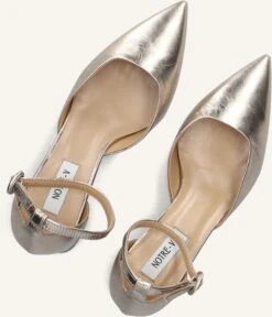 Goldfarbene Notre-v Pumps 35518 -Omoda Geschaft 309842 5